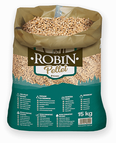 worek pelletu opałowego Robin do kupienia w Mroczy lub sklepie internetowym